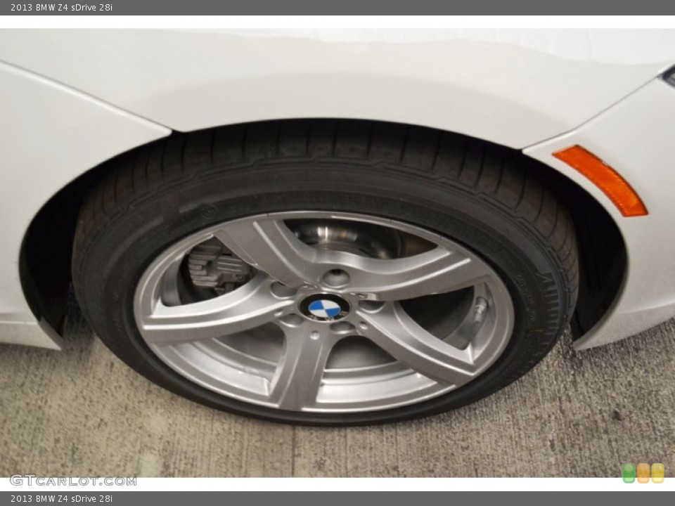 2013 BMW Z4 sDrive 28i Wheel and Tire Photo #72928978