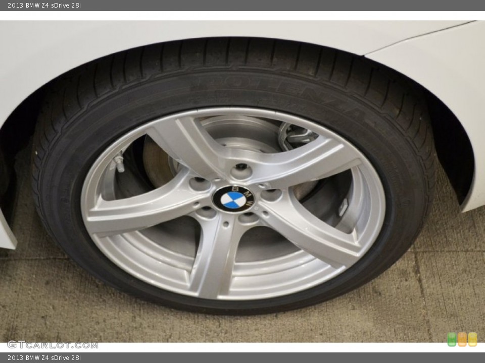 2013 BMW Z4 sDrive 28i Wheel and Tire Photo #72929056