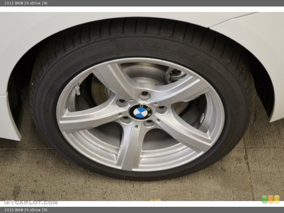 2013 BMW Z4 sDrive 28i Wheel and Tire Photo #72929116