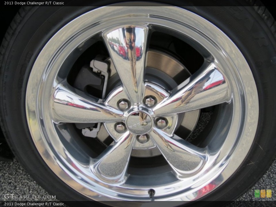 2013 Dodge Challenger R/T Classic Wheel and Tire Photo #72935775
