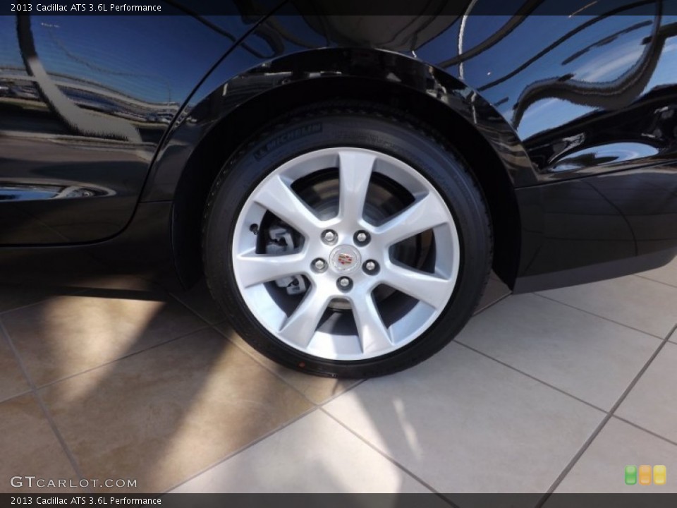 2013 Cadillac ATS 3.6L Performance Wheel and Tire Photo #72936259