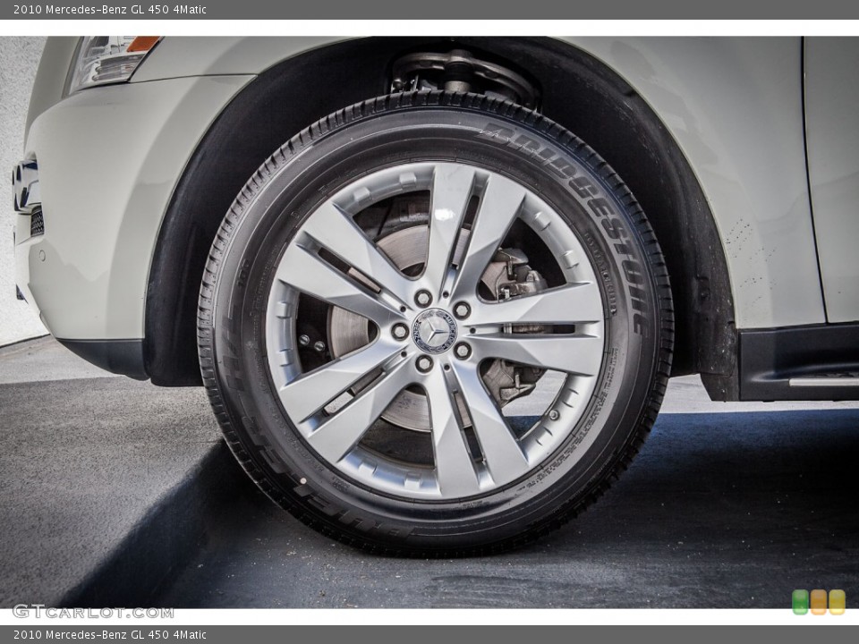 2010 Mercedes-Benz GL 450 4Matic Wheel and Tire Photo #72937459