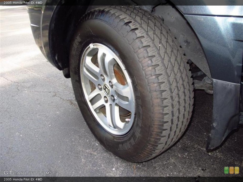 2005 Honda Pilot EX 4WD Wheel and Tire Photo #72943660