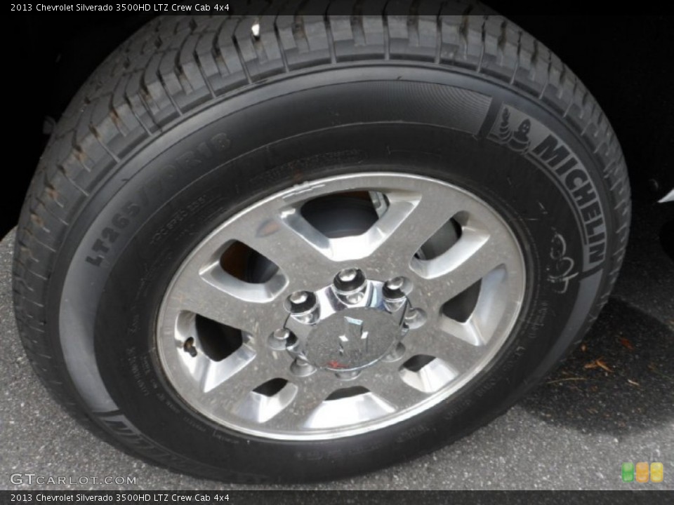2013 Chevrolet Silverado 3500HD LTZ Crew Cab 4x4 Wheel and Tire Photo #72946203