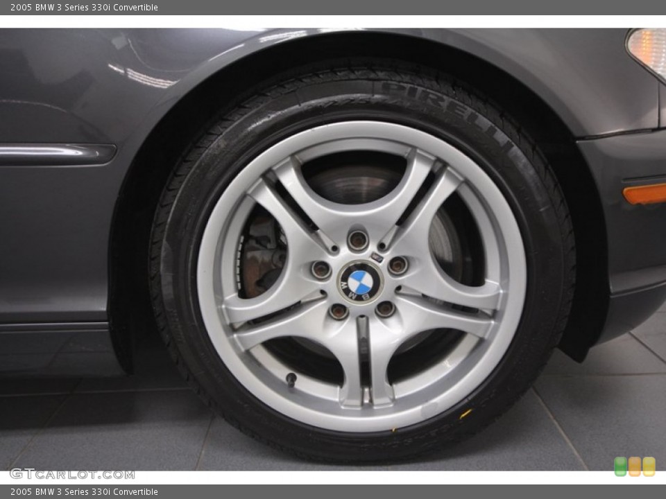 2005 BMW 3 Series 330i Convertible Wheel and Tire Photo #72946243