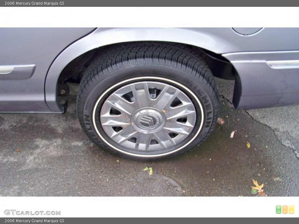 2006 Mercury Grand Marquis GS Wheel and Tire Photo #72949485