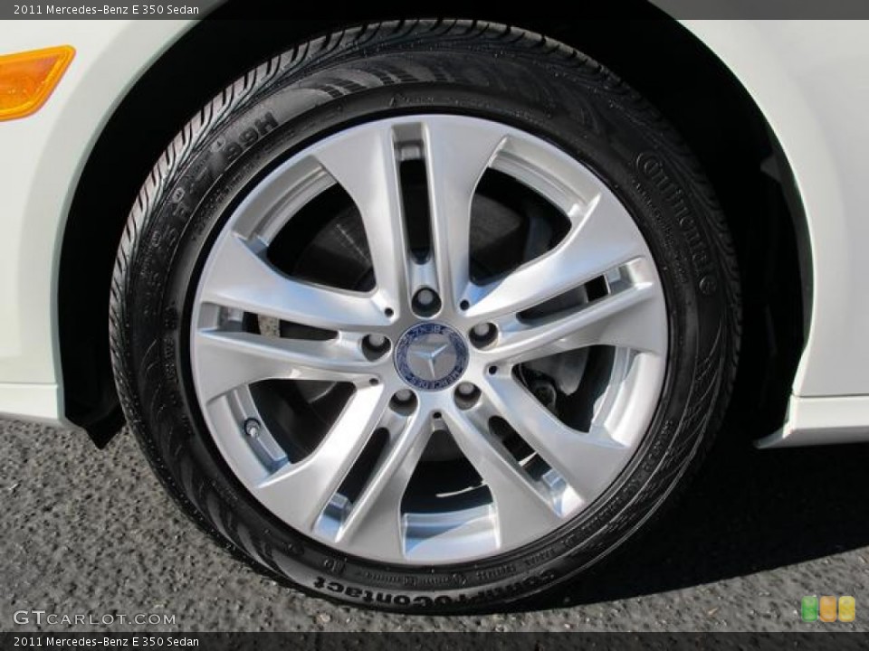 2011 Mercedes-Benz E 350 Sedan Wheel and Tire Photo #72950490