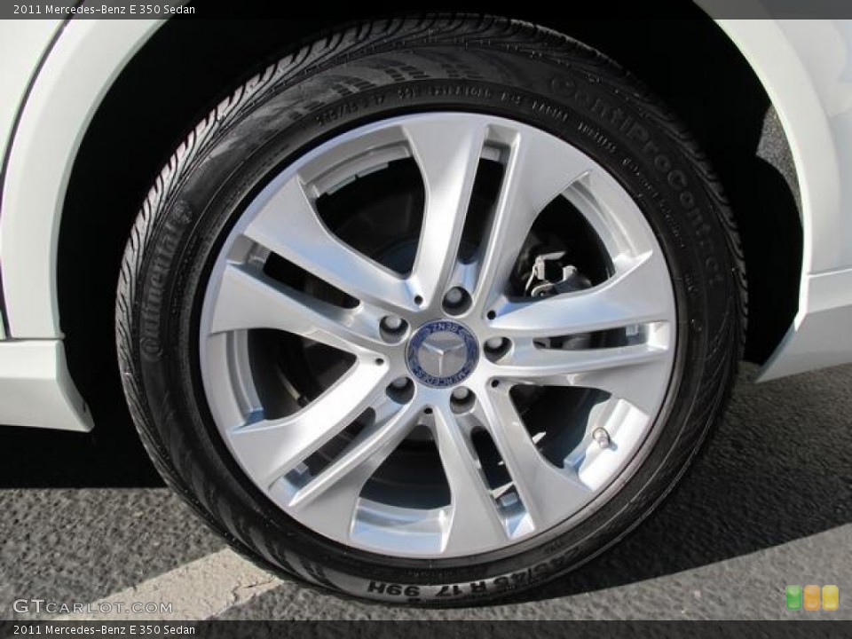 2011 Mercedes-Benz E 350 Sedan Wheel and Tire Photo #72950822