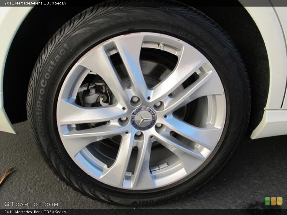 2011 Mercedes-Benz E 350 Sedan Wheel and Tire Photo #72950853