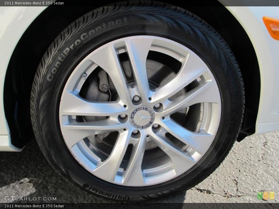2011 Mercedes-Benz E 350 Sedan Wheel and Tire Photo #72950872