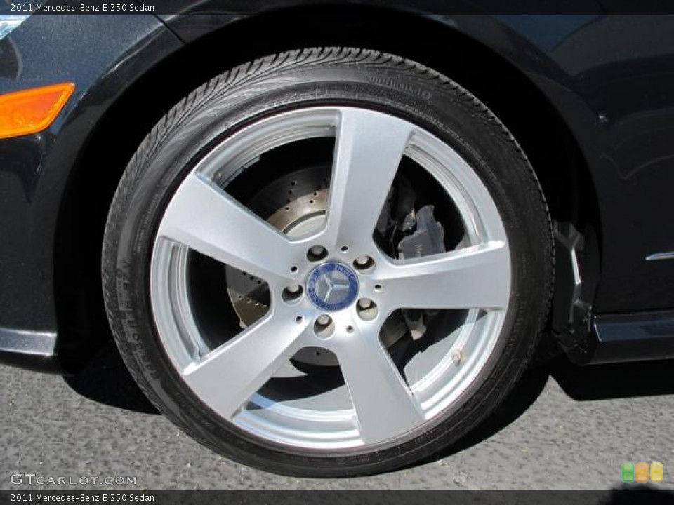 2011 Mercedes-Benz E 350 Sedan Wheel and Tire Photo #72951225