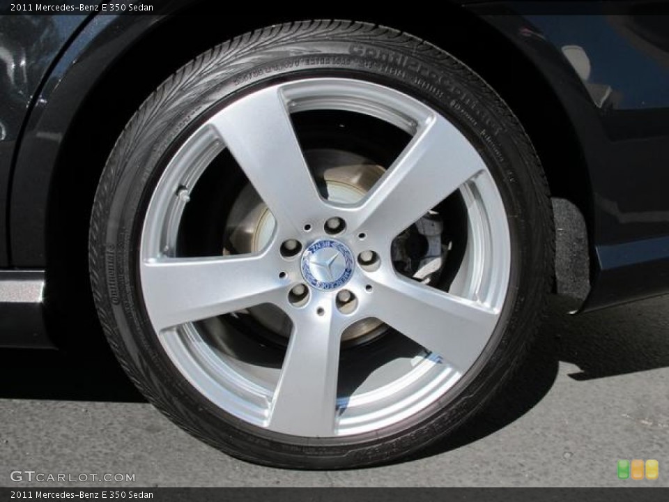 2011 Mercedes-Benz E 350 Sedan Wheel and Tire Photo #72951261