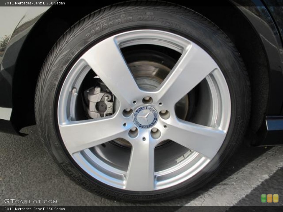 2011 Mercedes-Benz E 350 Sedan Wheel and Tire Photo #72951288