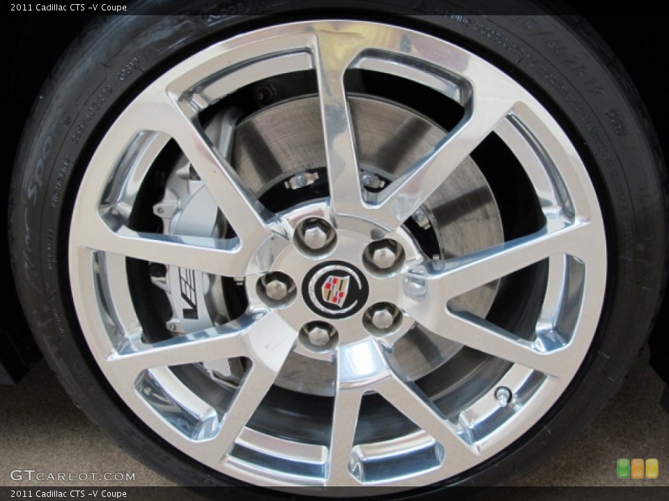 2011 Cadillac CTS -V Coupe Wheel and Tire Photo #72953401