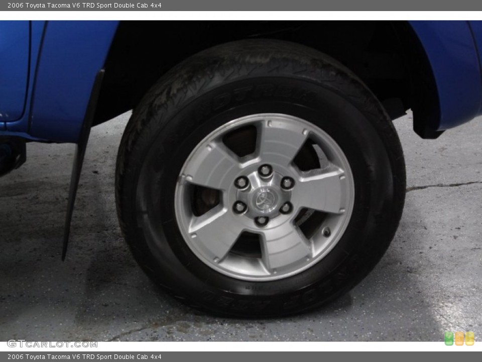 2006 Toyota Tacoma V6 TRD Sport Double Cab 4x4 Wheel and Tire Photo #72960395