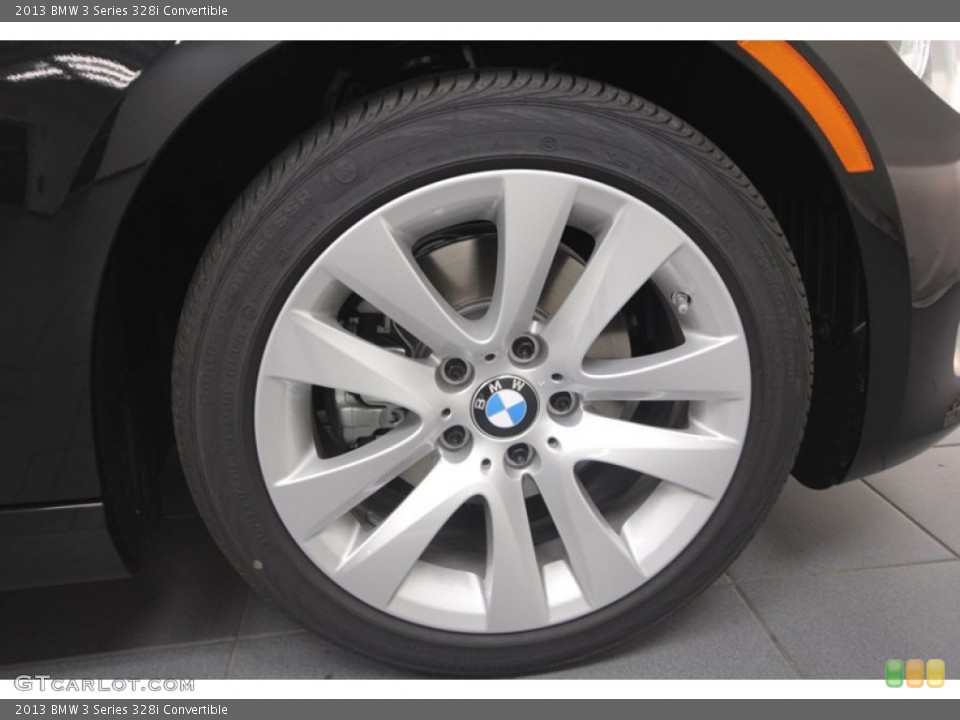 2013 BMW 3 Series 328i Convertible Wheel and Tire Photo #72960785