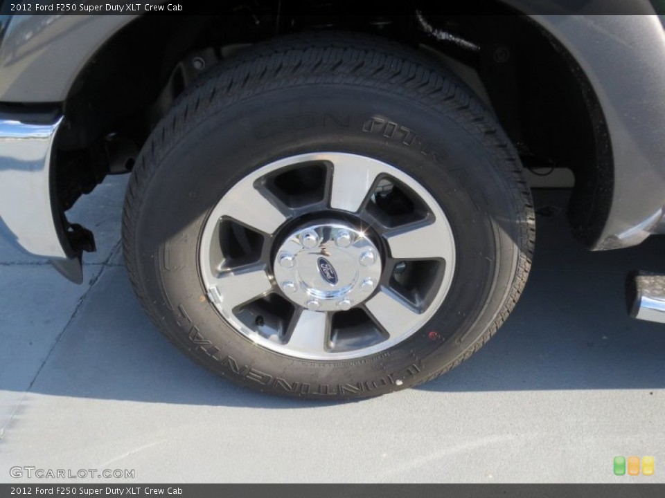 2012 Ford F250 Super Duty XLT Crew Cab Wheel and Tire Photo #72961569