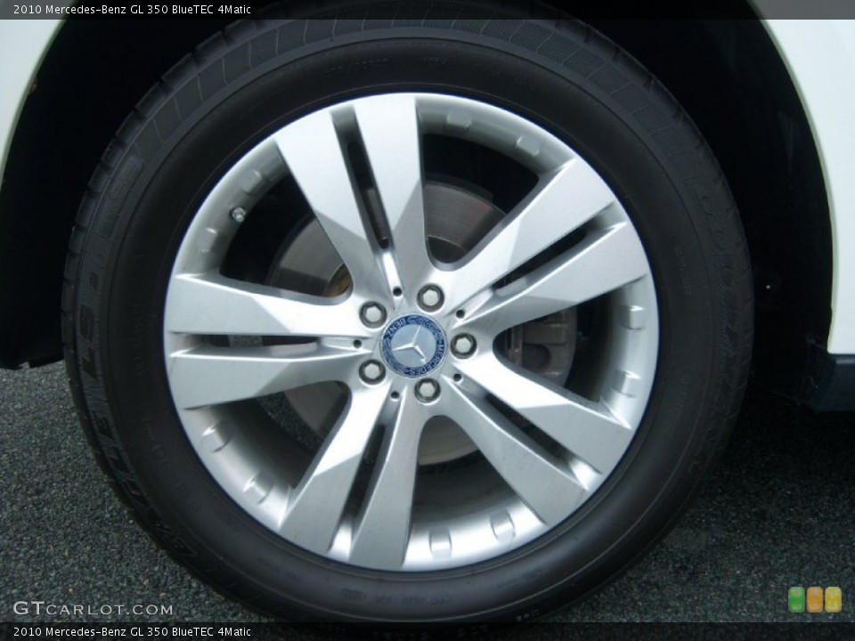2010 Mercedes-Benz GL 350 BlueTEC 4Matic Wheel and Tire Photo #72962136