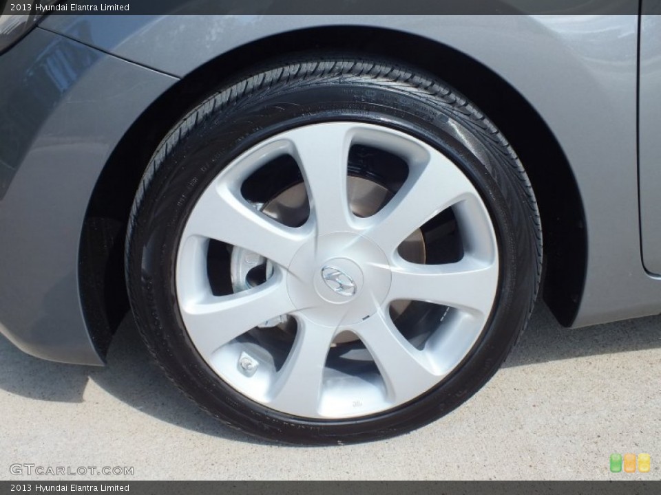 2013 Hyundai Elantra Limited Wheel and Tire Photo #72963180