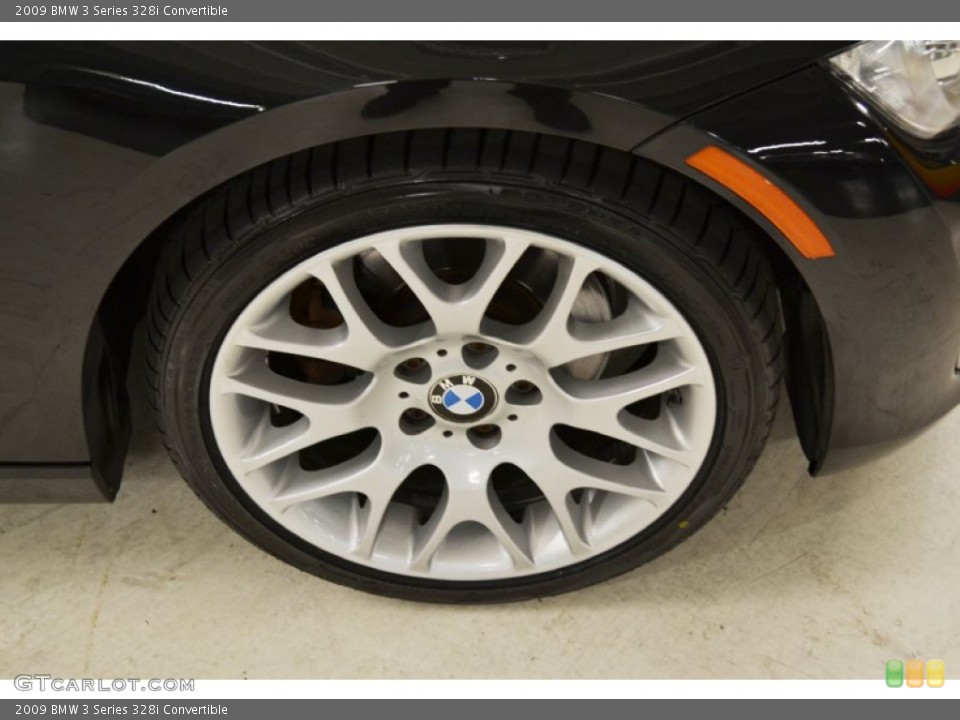 2009 BMW 3 Series 328i Convertible Wheel and Tire Photo #72963204