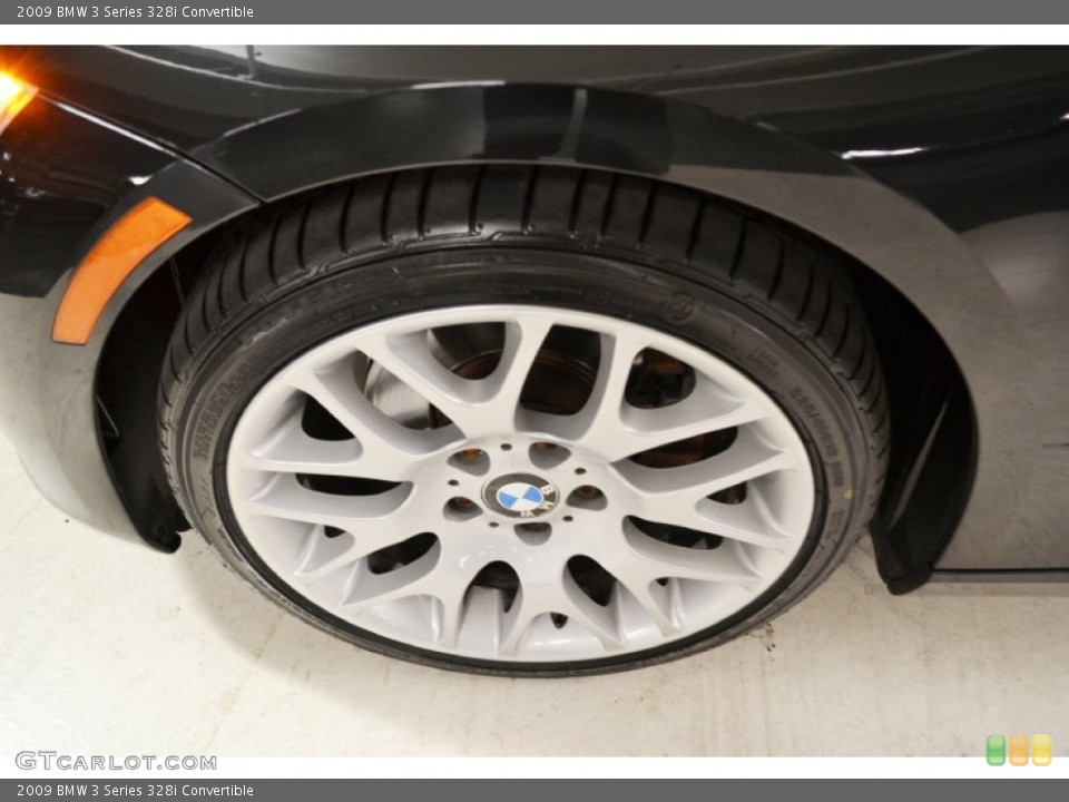 2009 BMW 3 Series 328i Convertible Wheel and Tire Photo #72963351