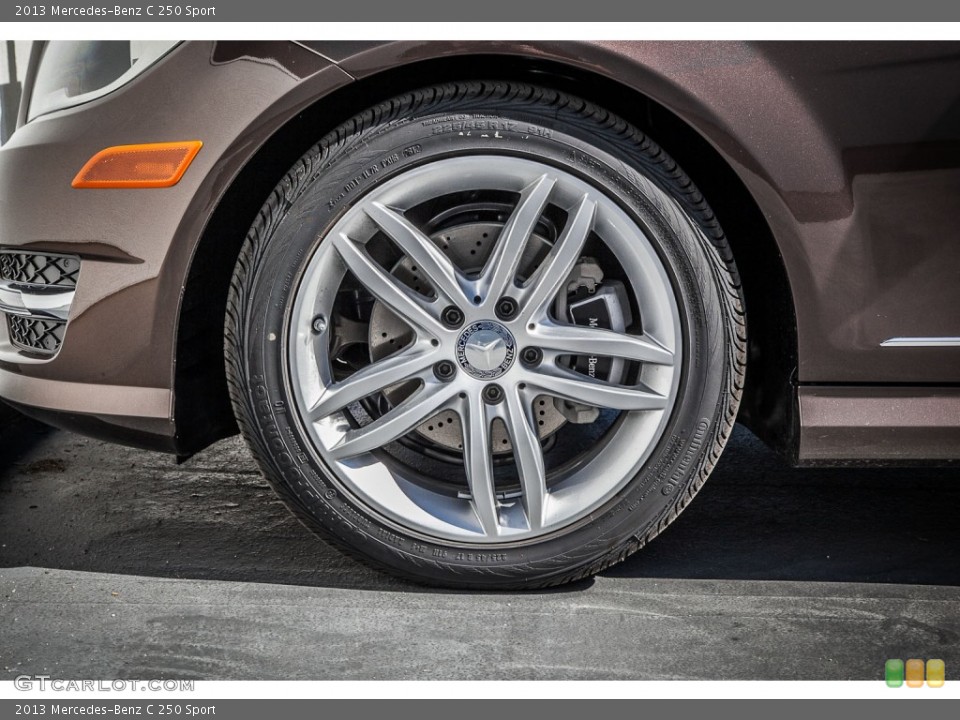 2013 Mercedes-Benz C 250 Sport Wheel and Tire Photo #72971232