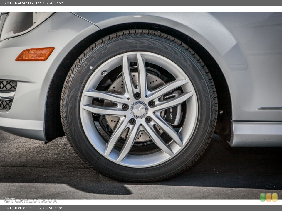 2013 Mercedes-Benz C 250 Sport Wheel and Tire Photo #72971520