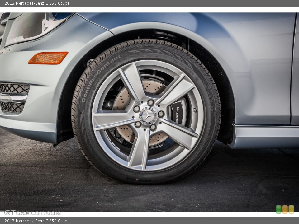 2013 Mercedes-Benz C 250 Coupe Wheel and Tire Photo #72972402
