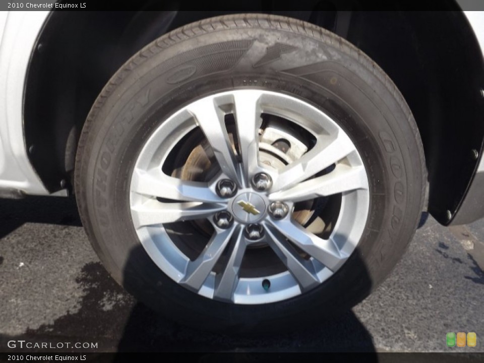 2010 Chevrolet Equinox LS Wheel and Tire Photo #72972982