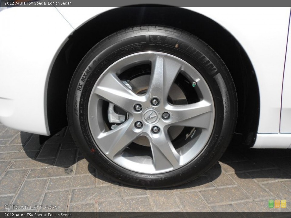 2012 Acura TSX Special Edition Sedan Wheel and Tire Photo #72977478