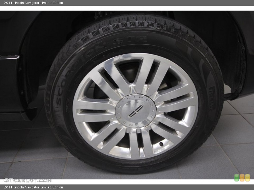 2011 Lincoln Navigator Limited Edition Wheel and Tire Photo #72988623