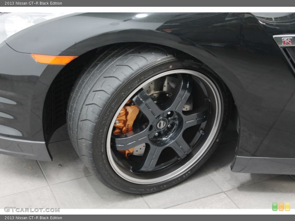 2013 Nissan GT-R Black Edition Wheel and Tire Photo #72999058