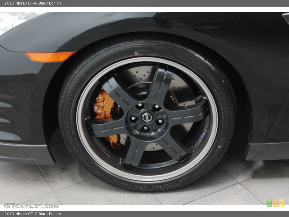 2013 Nissan GT-R Black Edition Wheel and Tire Photo #72999098