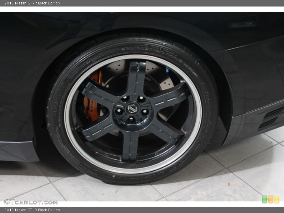 2013 Nissan GT-R Black Edition Wheel and Tire Photo #72999121