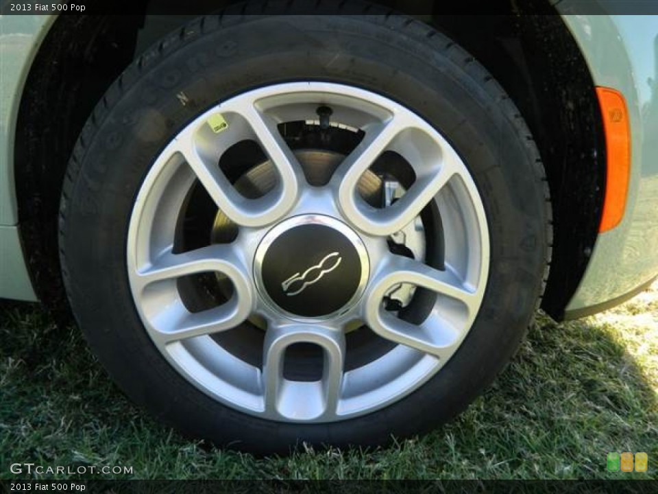 2013 Fiat 500 Pop Wheel and Tire Photo #72999820