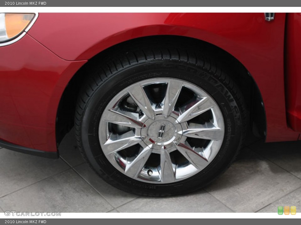 2010 Lincoln MKZ FWD Wheel and Tire Photo #73002018