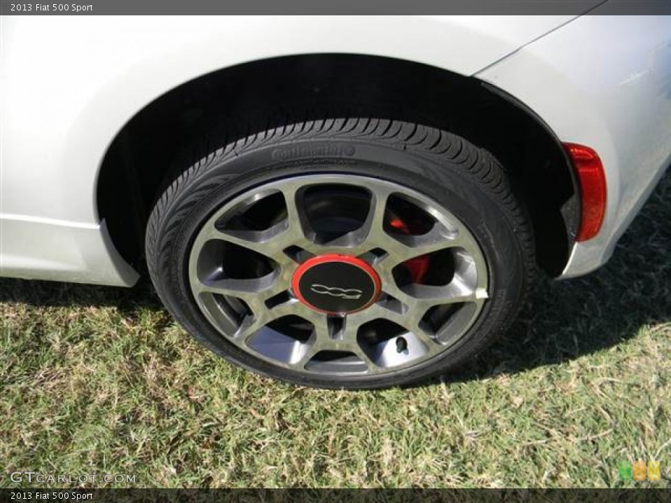2013 Fiat 500 Sport Wheel and Tire Photo #73003609