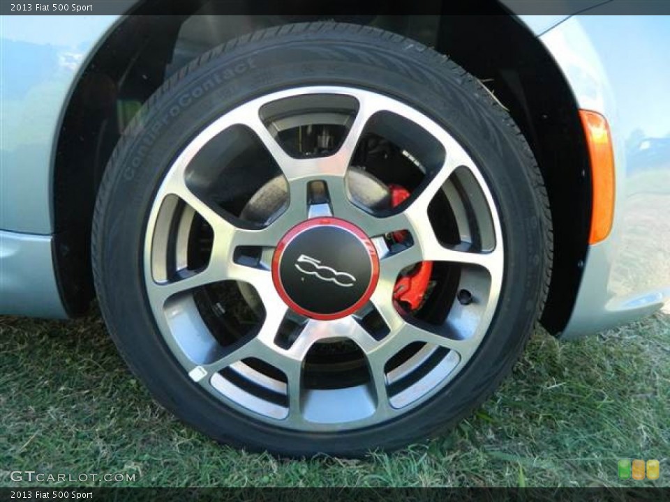 2013 Fiat 500 Sport Wheel and Tire Photo #73003798