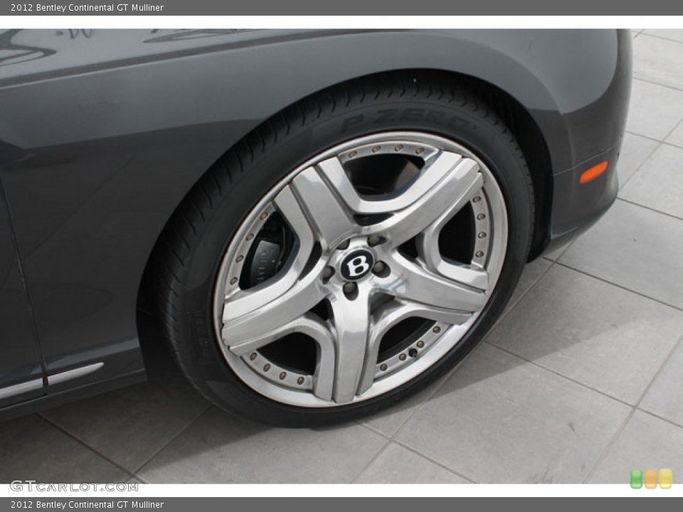 2012 Bentley Continental GT Mulliner Wheel and Tire Photo #73004188