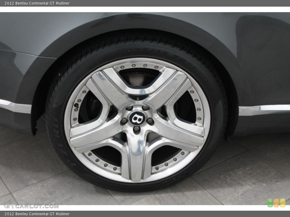 2012 Bentley Continental GT Mulliner Wheel and Tire Photo #73004260