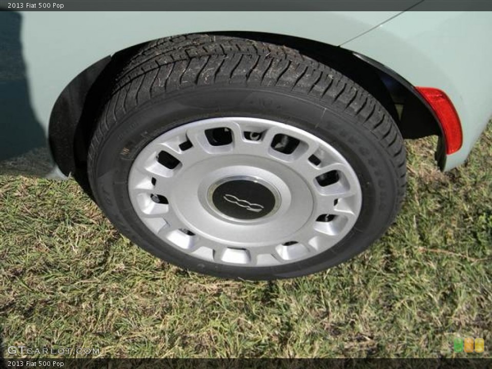 2013 Fiat 500 Pop Wheel and Tire Photo #73004443