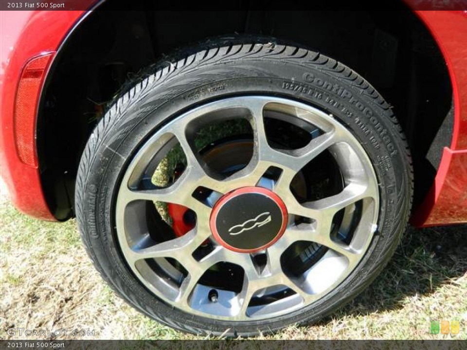 2013 Fiat 500 Sport Wheel and Tire Photo #73006300