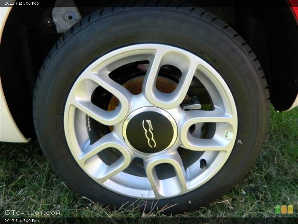 2013 Fiat 500 Pop Wheel and Tire Photo #73007693