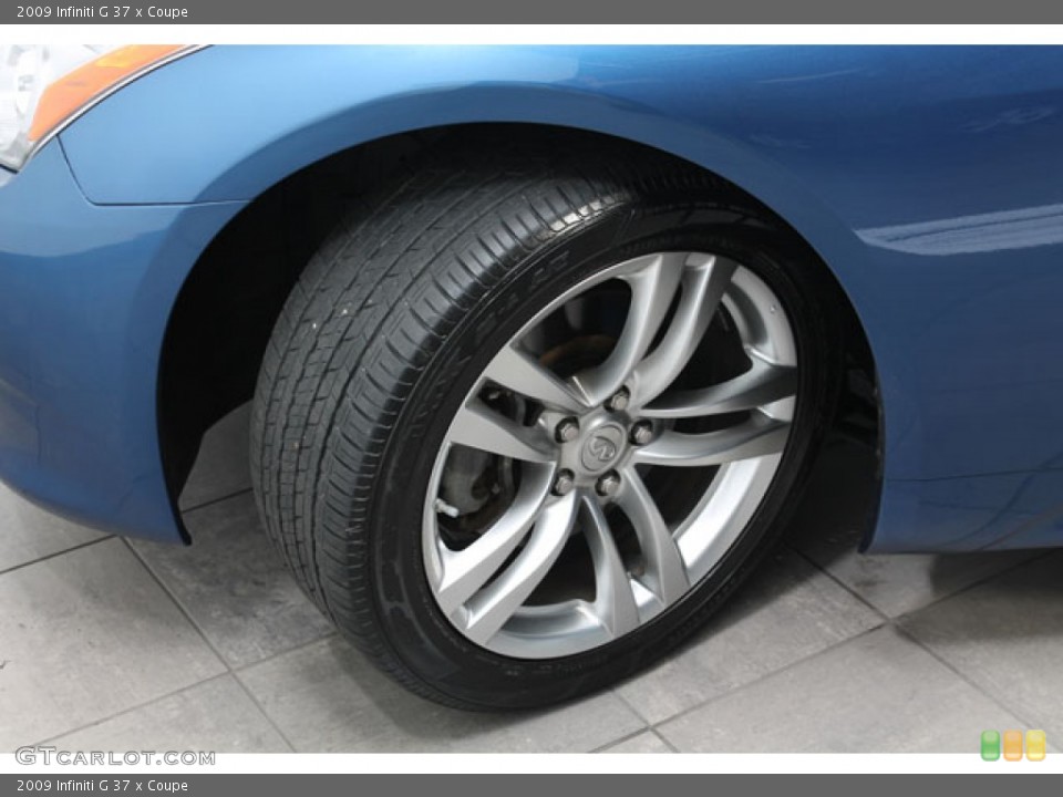 2009 Infiniti G 37 x Coupe Wheel and Tire Photo #73009321