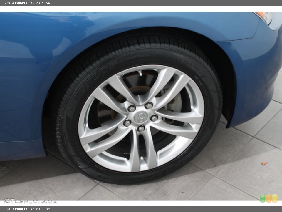 2009 Infiniti G 37 x Coupe Wheel and Tire Photo #73009345