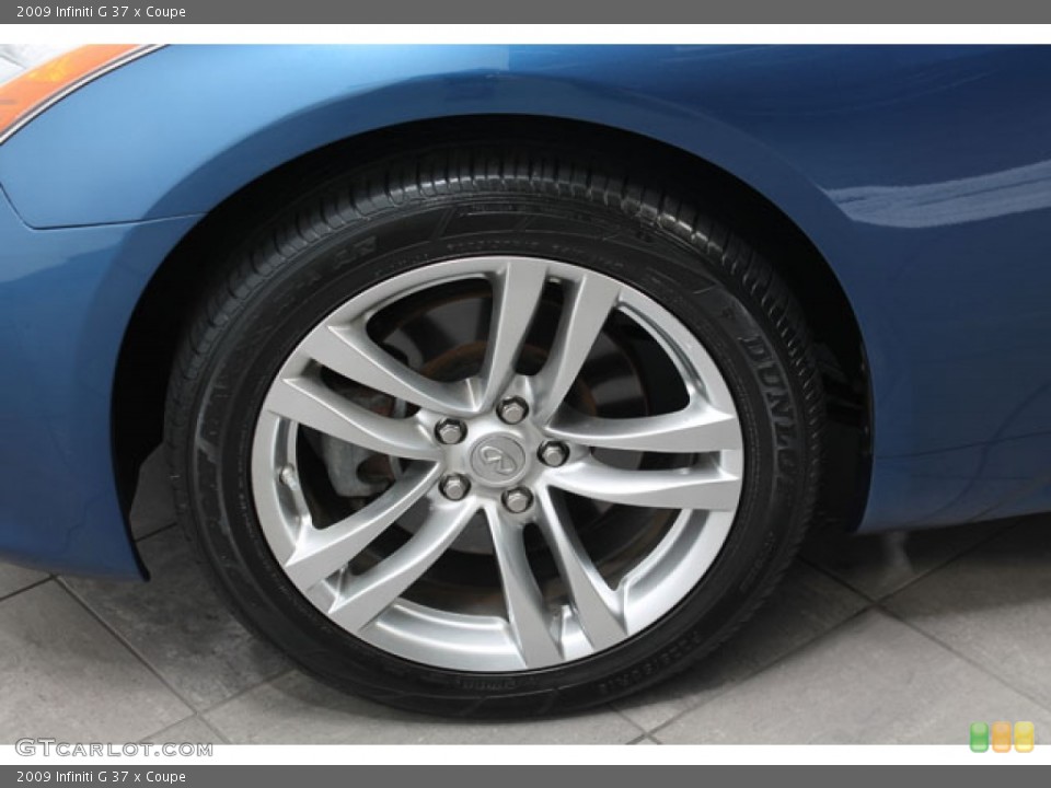 2009 Infiniti G 37 x Coupe Wheel and Tire Photo #73009364