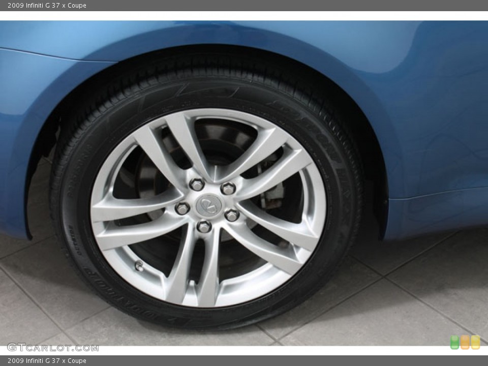 2009 Infiniti G 37 x Coupe Wheel and Tire Photo #73009411