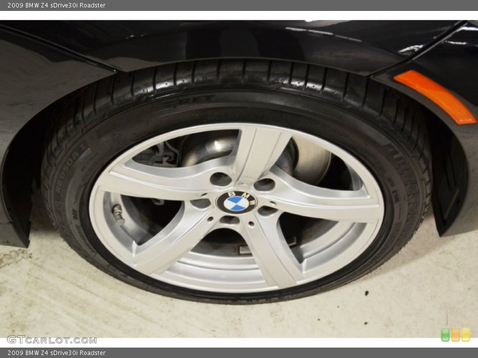 2009 BMW Z4 sDrive30i Roadster Wheel and Tire Photo #73009732