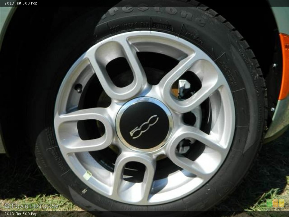 2013 Fiat 500 Pop Wheel and Tire Photo #73009944