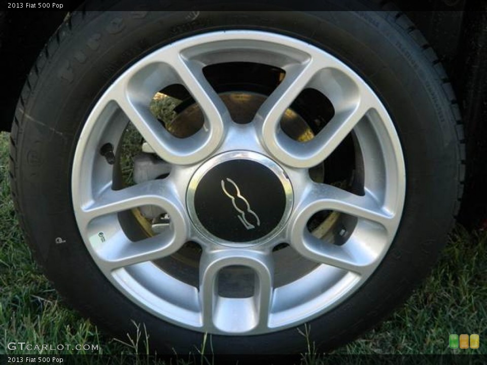 2013 Fiat 500 Pop Wheel and Tire Photo #73011370